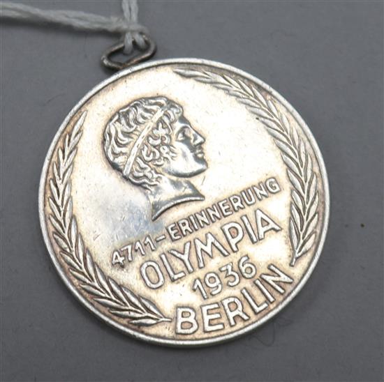 A 1936 Berlin Olympics medal